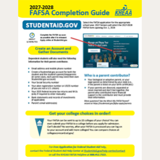 Link to FAFSA Completion Guide for school year 2027-2028
